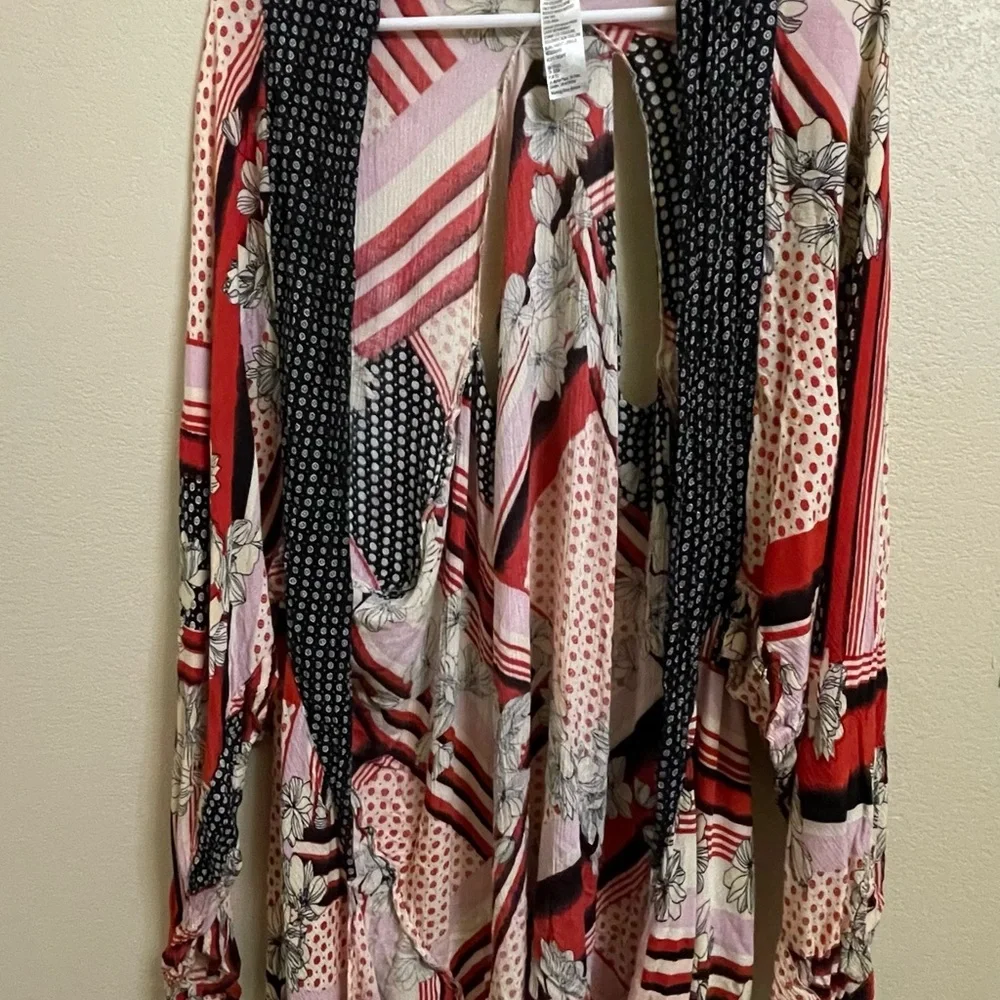 Free People Morning Glory Patterned Kimono - Picture 5 of 7